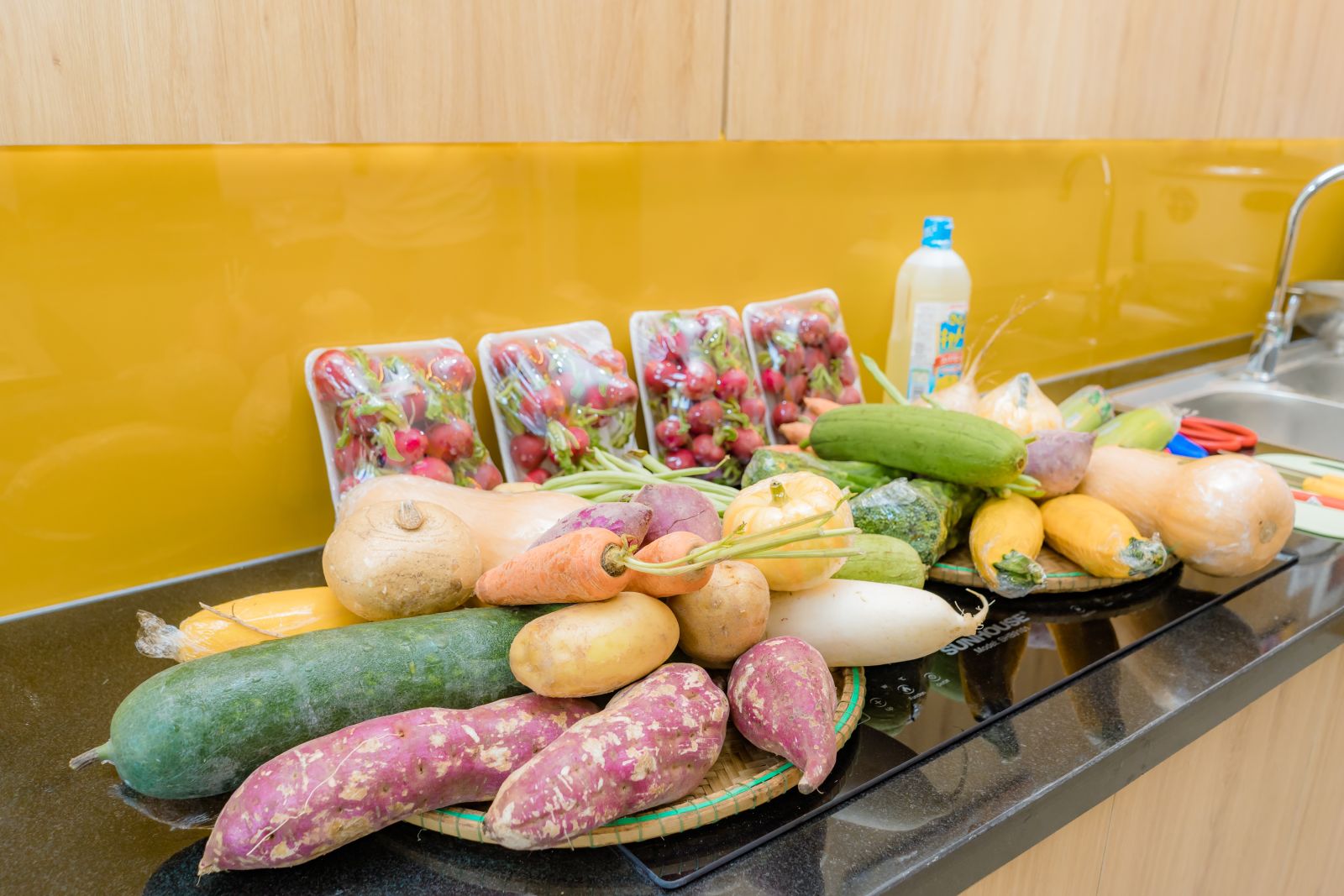 Cháo dinh dưỡng tại Mỹ Phước, Bến Cát