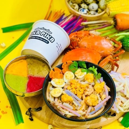 BÁNH CANH NGŨ SẮC TÔM HÙM PIKA