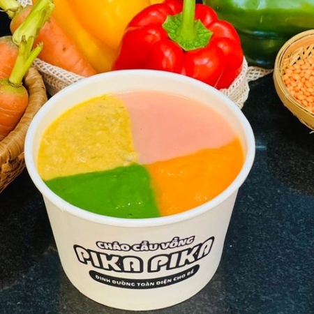 CHÁO BÒ SỐT TÁO MỸ