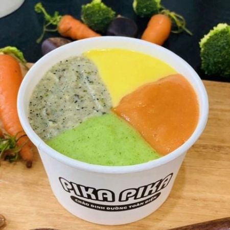 CHÁO CÁ MÚ SỐT CAM