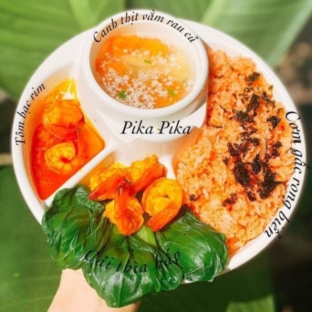 CƠM GẤC RONG BIỂN PIKA
