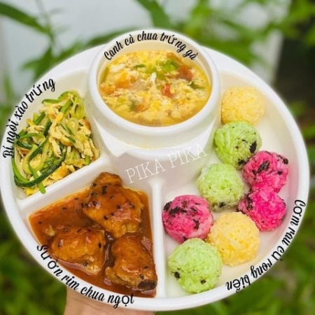 CƠM RAU CỦ RONG BIỂN PIKA