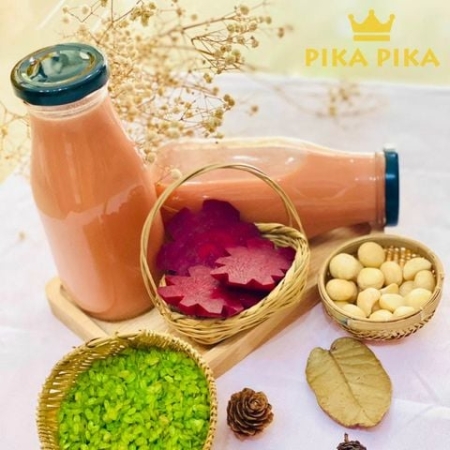 SỮA CỦ DỀN MACCA CỐM TƯƠI