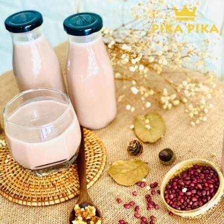 SỮA ĐẬU ĐỎ ÓC CHÓ PIKA