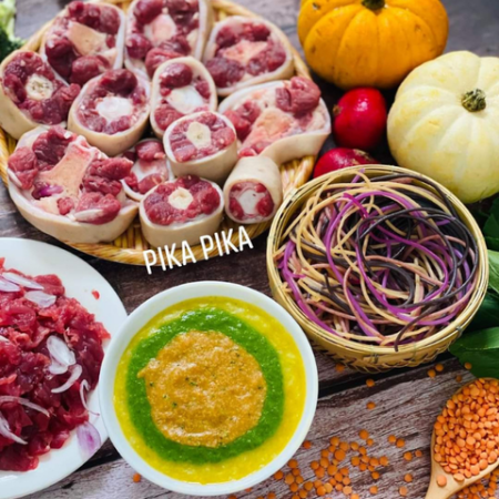 CHÁO BÒ KOBE SỐT YẾN MẠCH